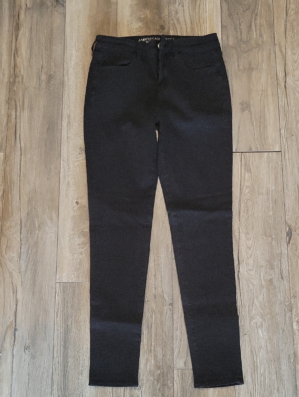 American Eagle Outfitters Black High-Rise Skinny Jeans